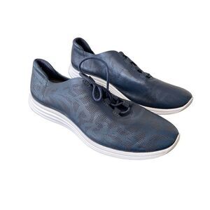 Cole Haan Original Zero Grand Sneaker Marine Blue White Women’s  Size 9.5